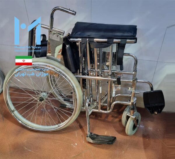 ویلچر ایرانی برانکاردی ارتوپدی سایز 40-41 در فروشگاه موژان طب تهران